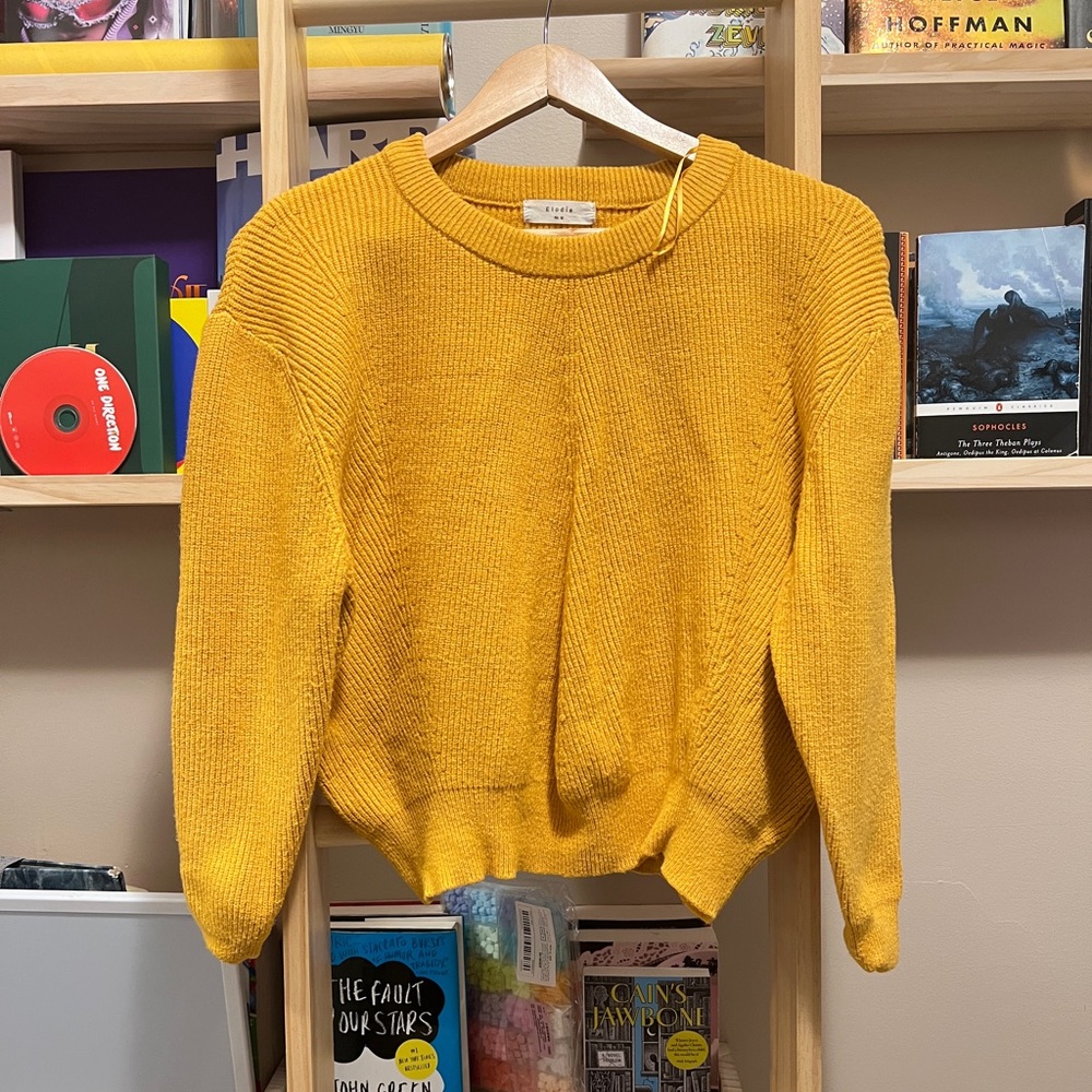 Mustard Soft Knit Long Sleeve